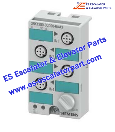 Thyssenkrupp Escalator Parts 3RK1200-0CQ20-0AA3 AS-i Safety SLAVE Thyssenkrupp Escalator Parts 3RK1200-0CQ20-0AA3 AS-i Safety SLAVE