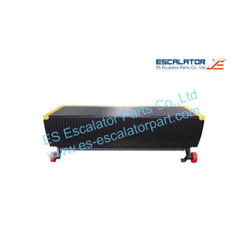 ES-SC002 468547 Escalator Step SWE 9300 W 3-Side Demarcation Black Painted 1000*800mm Use For Schindler