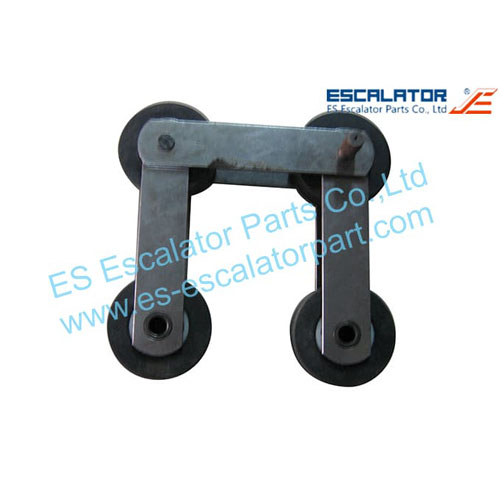 13KV-SF Escalator Step Chain P=133.33mm Roller 75*23.5mm 13KV-SF Use For Kone