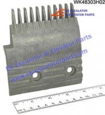 WK48303H02 11-PIN LEFT STEP COMB W=106.2MM