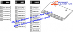 GOA453AG4 Comb Aluminum Finish P/Ns