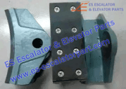 14E brake shoe brake block machine brake lining