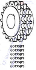 GO195JP2 Sprockets–Pulleys–Sheaves