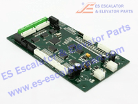 Car control printed board