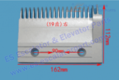 Escalator 22501788 Comb Plate