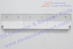Escalator DSA2001559B Comb Plate, Aluminum, 15T, 126*91.6*6mm