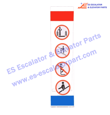 Escalator Parts Anti-climbing/anti-climbing device