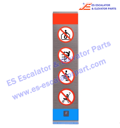 Escalator Parts Anti-climbing/anti-climbing device