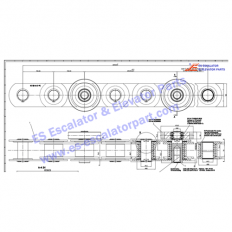 KM50049995G01 step chain 45 RO-A-LF-PC 40002STR