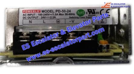 Power supply PD-50-24 24VDC
