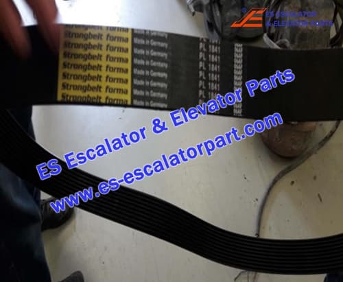 Escalator TUGELA 945 poly-V belt 12 grooved