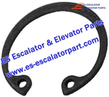 Escalator TUGELA 945 snap ring DIN472,  J 472*110 MM,  external radius :118MM internal radius :106MM,  thickness