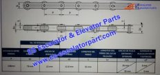 Escalator Parts Step Chain
