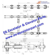 Escalator Parts Step Chain