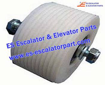 Escalator Parts 1709147300 Roller with Hollow shaft kit12.9H=23M Use For FT820