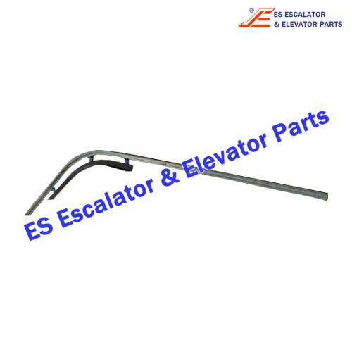 DSA3001633 Escalator Guide Bottom Steel Curve Guide (Return Line) Left ARES35-R4500 (35 degrees) Use For LG/SIGMA