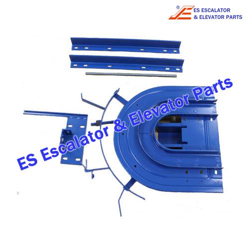 GAA26160B1 Escalator 606NCT Tension Carriage U-shape Roller Guide Track Use For OTIS