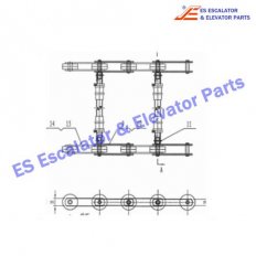 C65000071 135KN Chain with axle