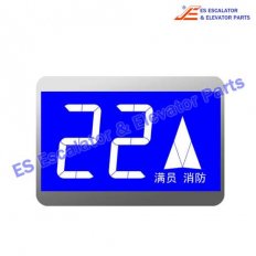 <b>Elevator Parts RSG-H312 car display</b>