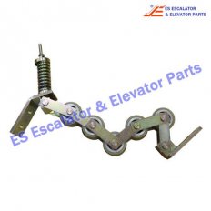 Escalator ASA00B176*B Handrail pressure roller chain