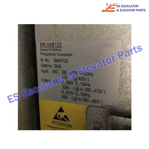 DR-VAB122 Escalator Frequency Converter Use For Schindler