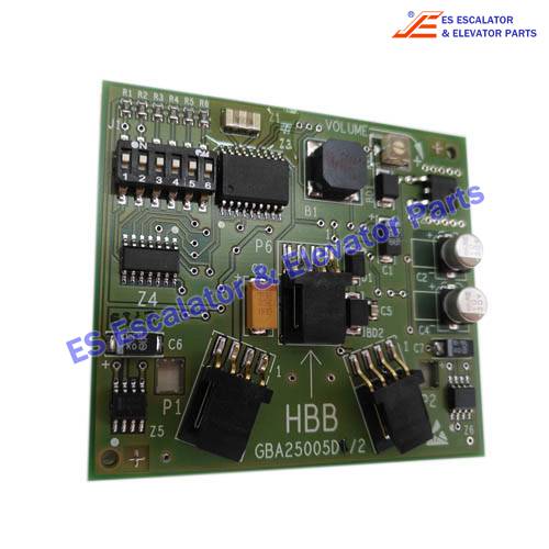 GBA25005D20 Elevator PCB Use For OTIS