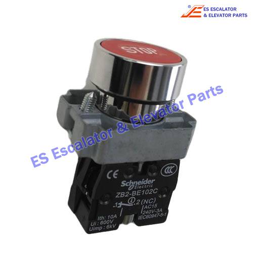 Elevator KM984411 Stop Button, D22MM Use For KONE