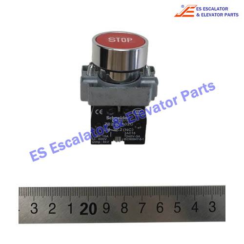 Elevator& KM984411 Stop Button, D22MM Use For KONE