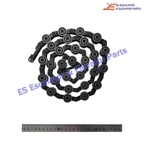 DEE3685009 Escalator ECO Escalator Newell Roller, Plastic, 608bearings Use For KONE