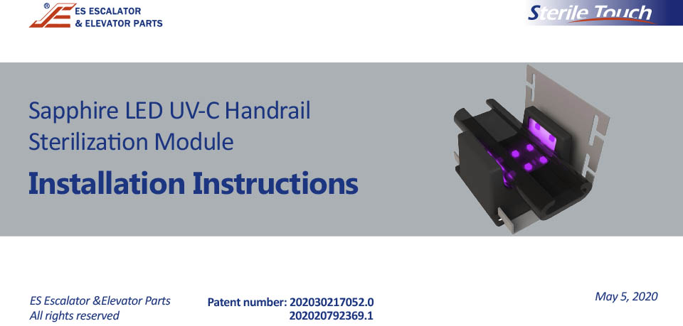 Sterile Touch-Installation Manual