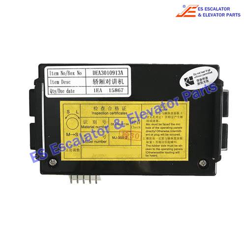 MJ-39X-2 Escalator Interphone PCB Use For LG/SIGMA