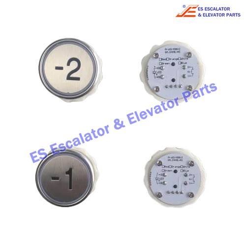 SM.04PB-A5 Escalator Button Stainless Steel Round Button Use For Fujitec