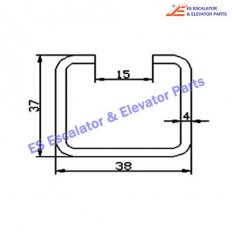 Escalator 8009108/12G001 Track