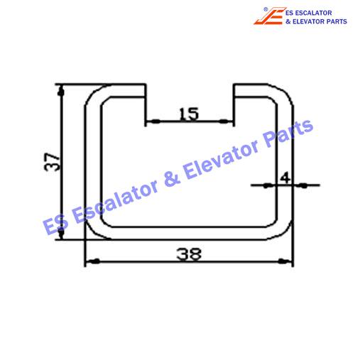 Escalator 8009108/12G001 Track Use For CNIM
