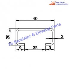 Escalator TGS-004 Track