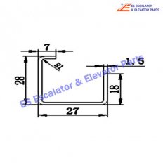 Escalator DAA50NPE Track