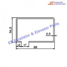 Escalator XAA50CL Track