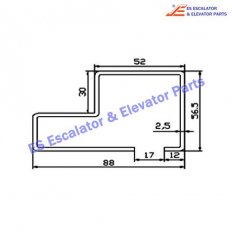 Escalator XAA50CJ Track