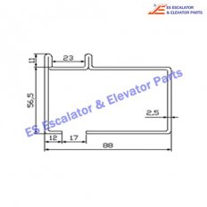 Escalator XAA50CK Track