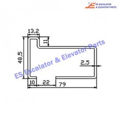 Escalator 0430CDD Track