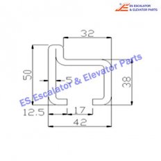 Escalator BJ-TGS001 Track