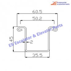 Escalator C0005029/XL Track