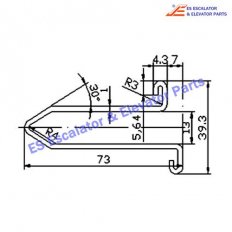 Escalator XAA50CG2 Track