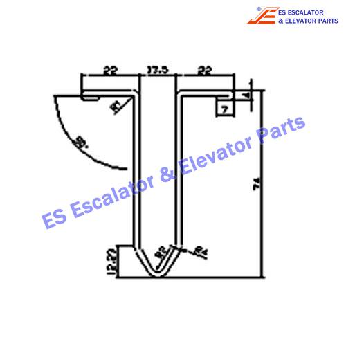 Escalator DSA3002081 Track Use For LG/SIGMA