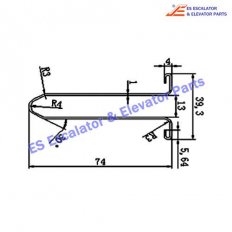 Escalator XAA50CG-3 Track