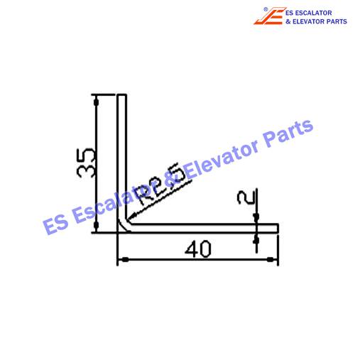 Escalator 3713866 Track Use For KONE