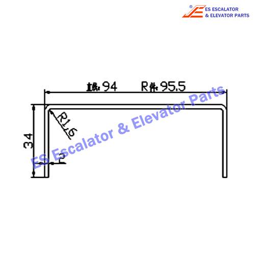 Escalator 5085503 Track Use For KONE