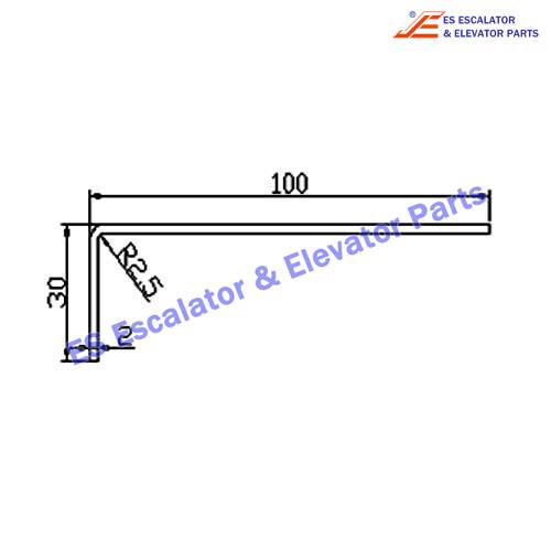 Escalator 2172319 Track Use For KONE
