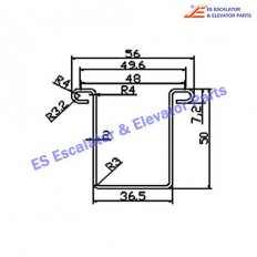 Escalator AAP44020/12G031 Track