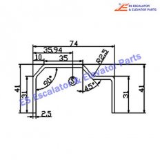 Escalator G050ABH Track